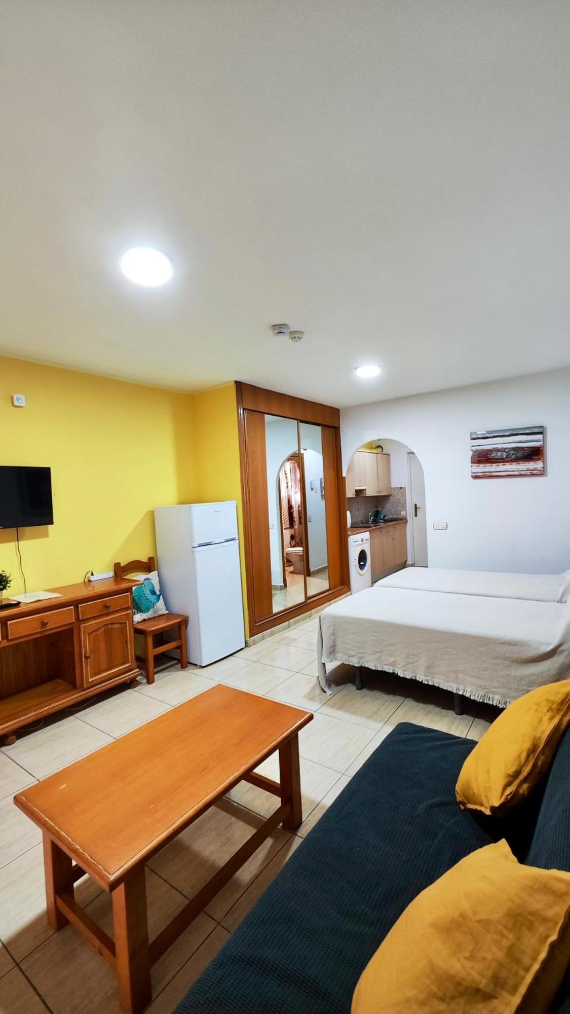 Encantador Estudio Con Terraza Privada Y Espectaculares Vistas Al Mar En Costa Del Silencio, Cerca De Los Cristianos Bagian luar foto
